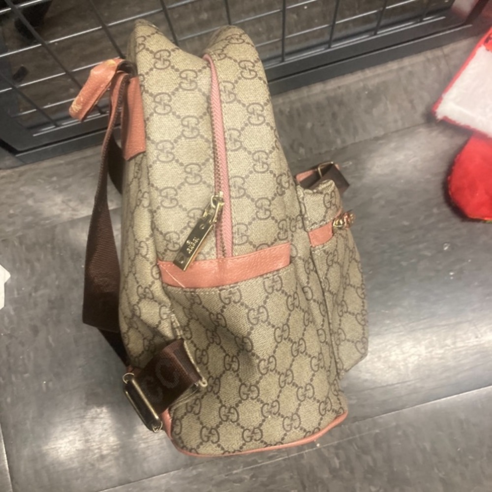 GG print backpack